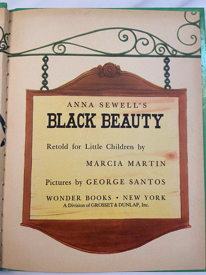 #070724 Black Beauty Book