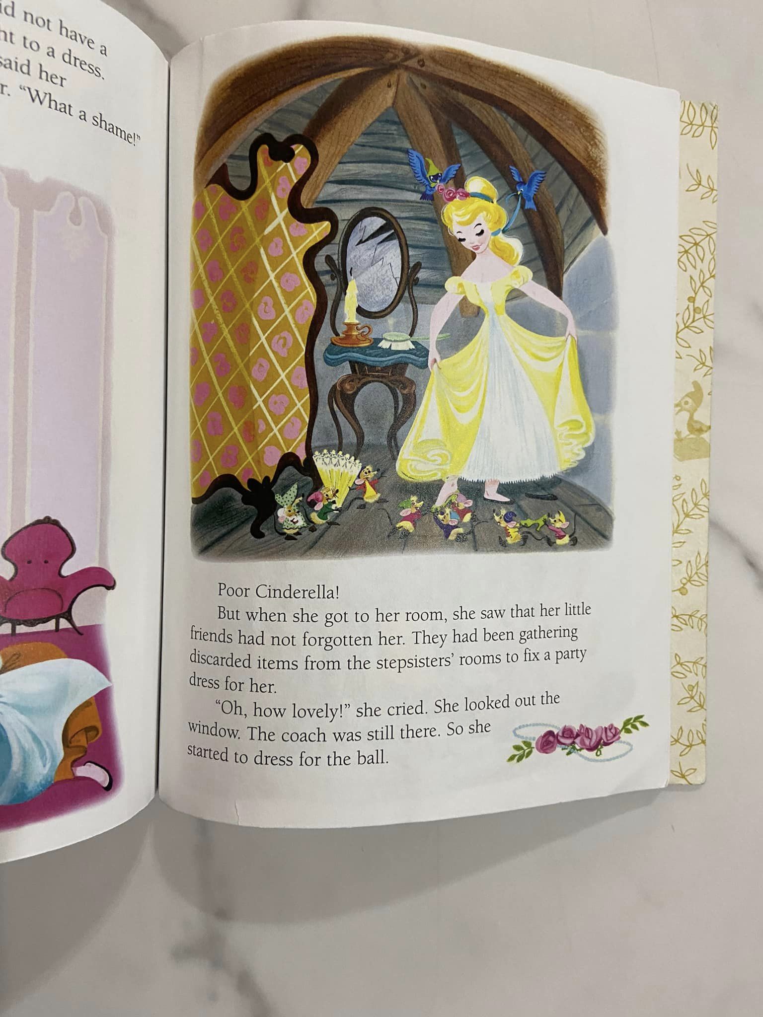 #032224 Walt Disney's Cinderella Little Golden Book