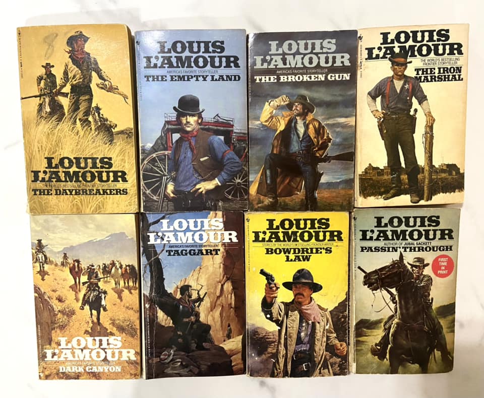 #032224 Louis L'amour Western Book