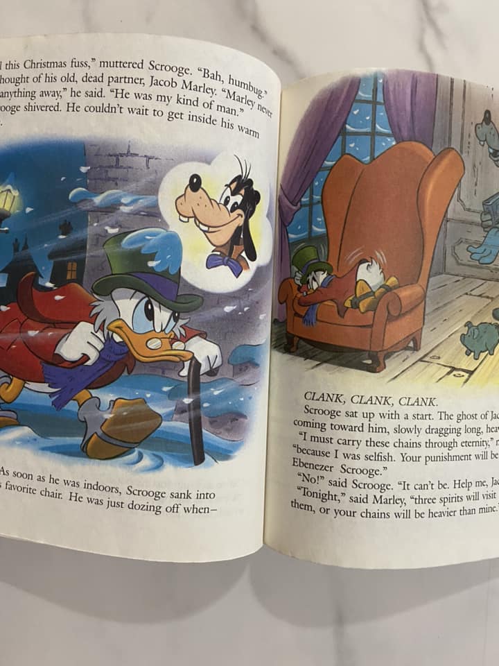 #032224 Mickey's Christmas Carol Little Golden Book