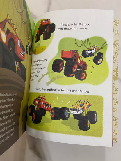 #032224 Mighty Monster Machines Little Golden Book