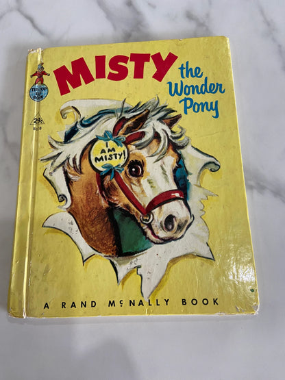 #032424 Misty The Wonder Pony Vintage Book