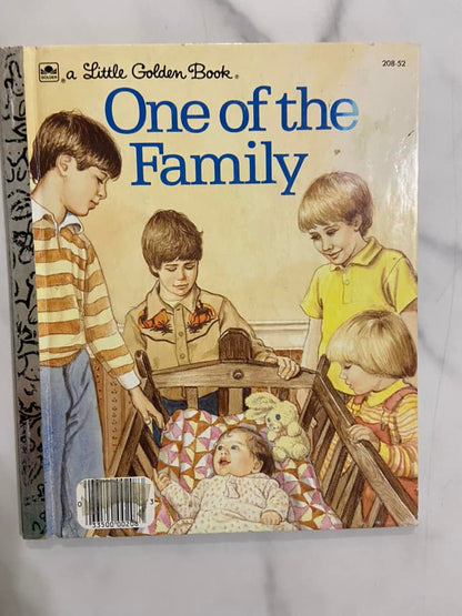 #032224 Little Golden Book One Of The Family