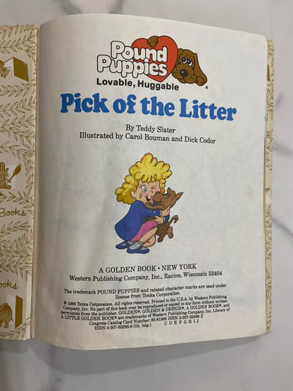 #032224 Pick Of The Litter Little Golden Book