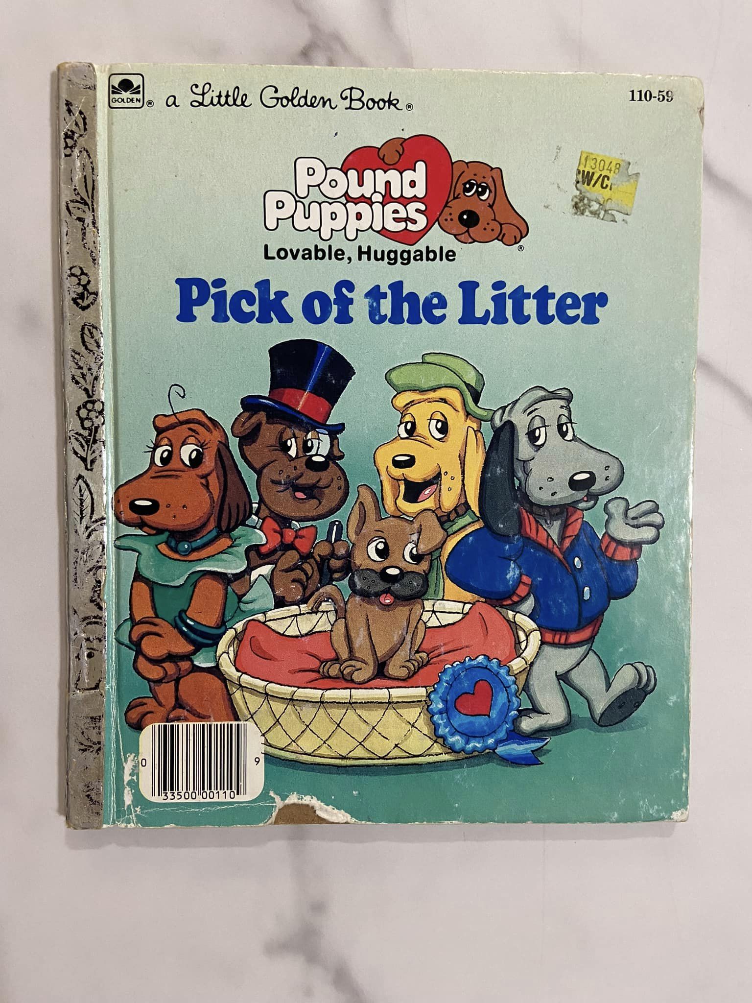 #032224 Pick Of The Litter Little Golden Book