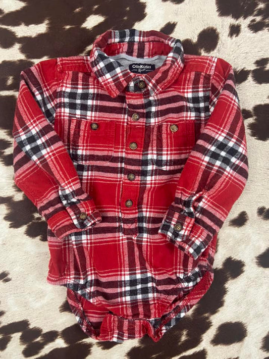 #010425 Baby B'Gosh Onesie Size 18-24M