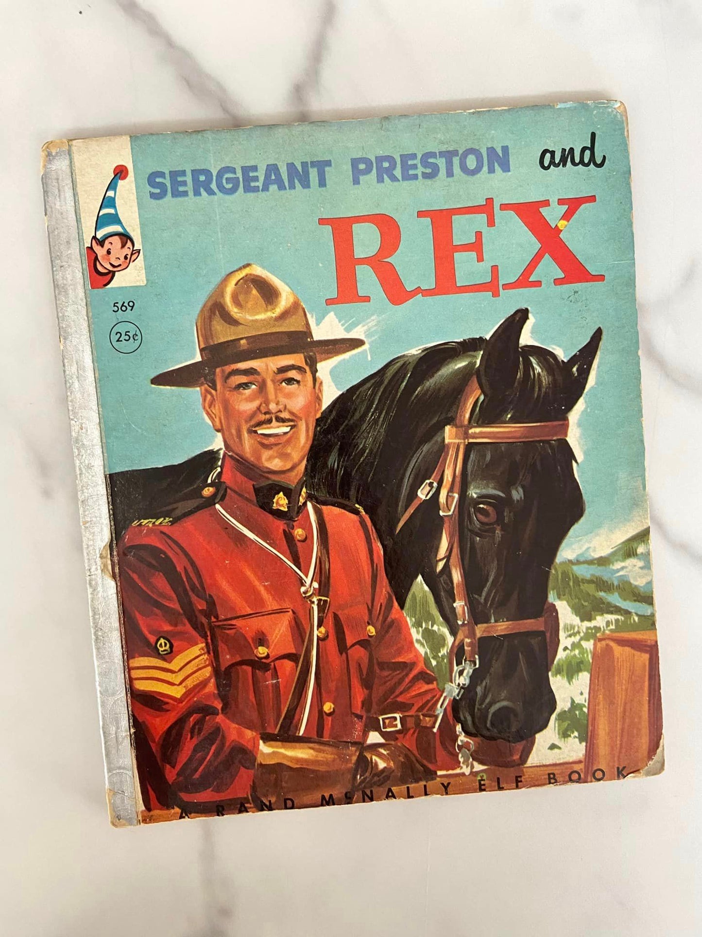 #030124 Sergant Preston and Rex Book