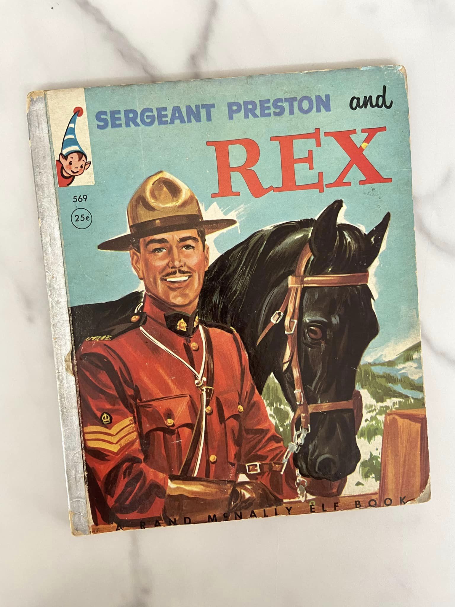 #030124 Sergant Preston and Rex Book