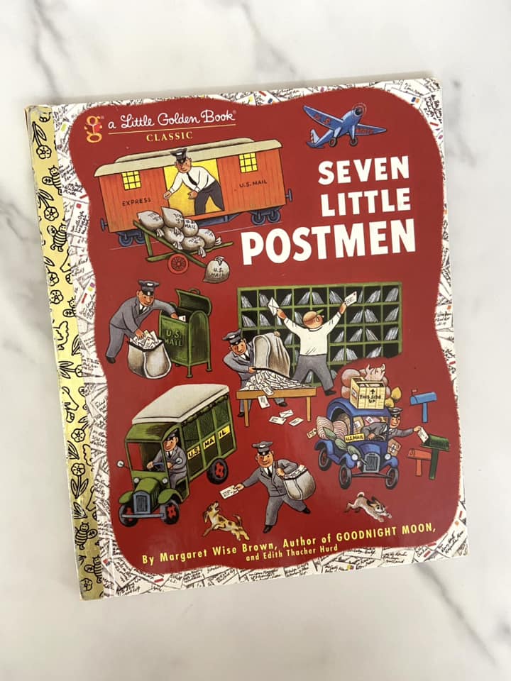 #030124 Seven Little Postman Little Golden Book