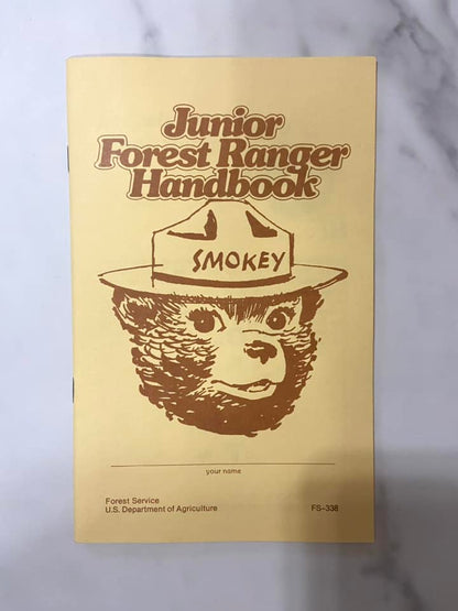 #032224 Smokey The Bear Junior Ranger Handbook - 1980