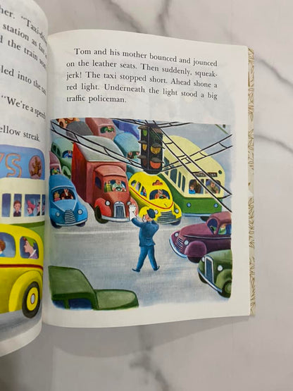 #032224 The Taxi That Hurried Little Golden Book