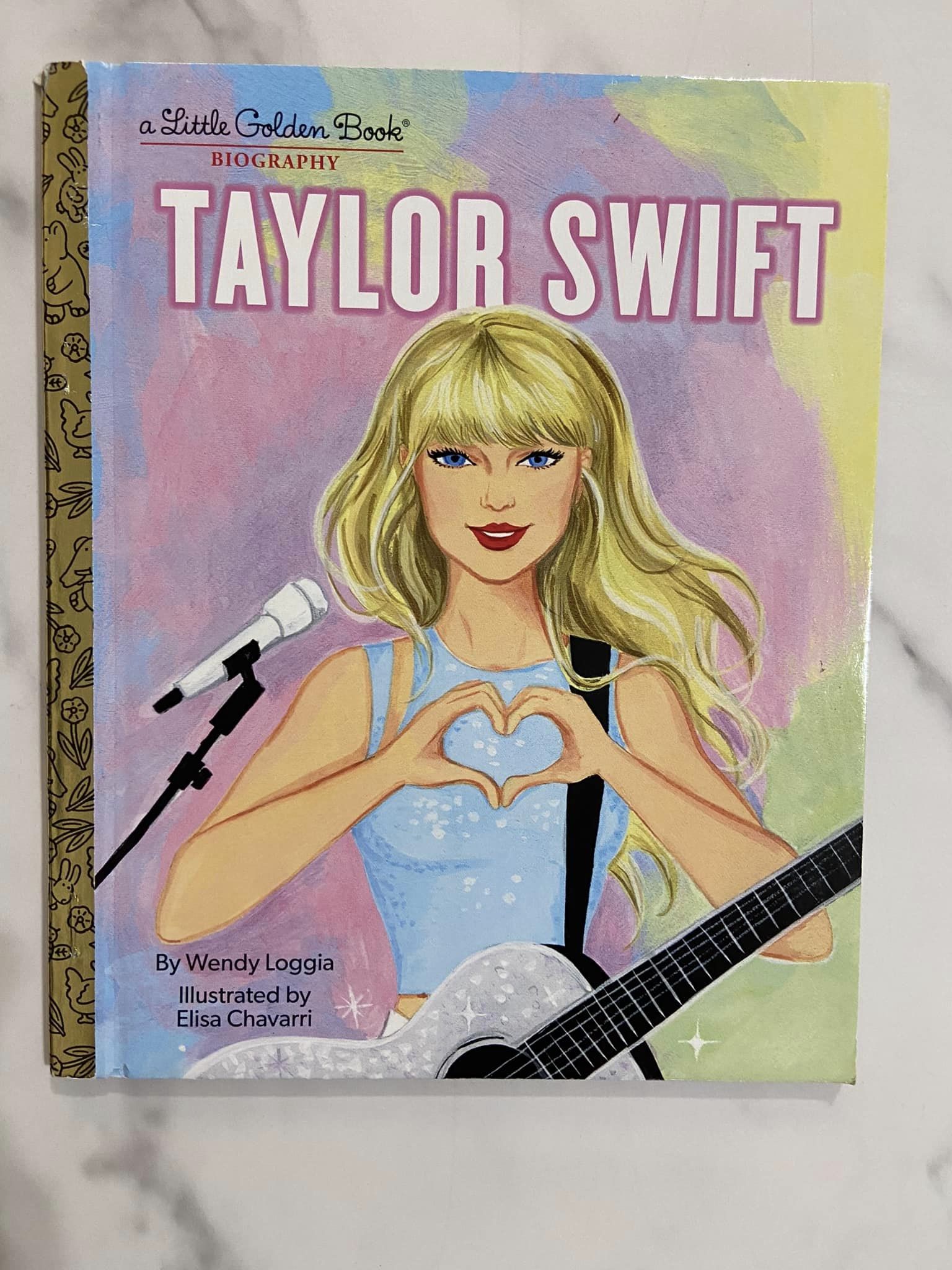 #032224 Taylor Swift Little Golden Book