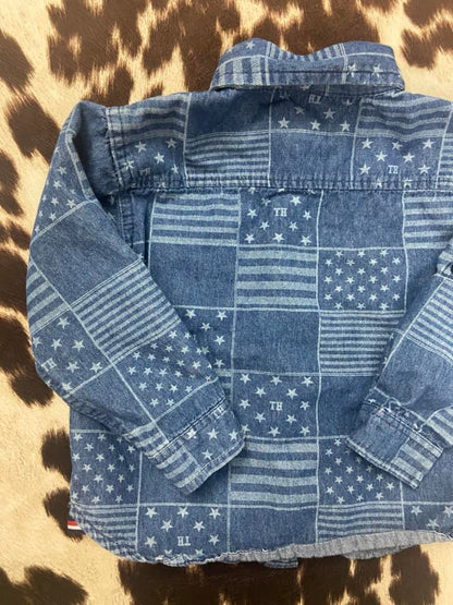 #010325 Tommy Hilfiger Shirt Size 24M