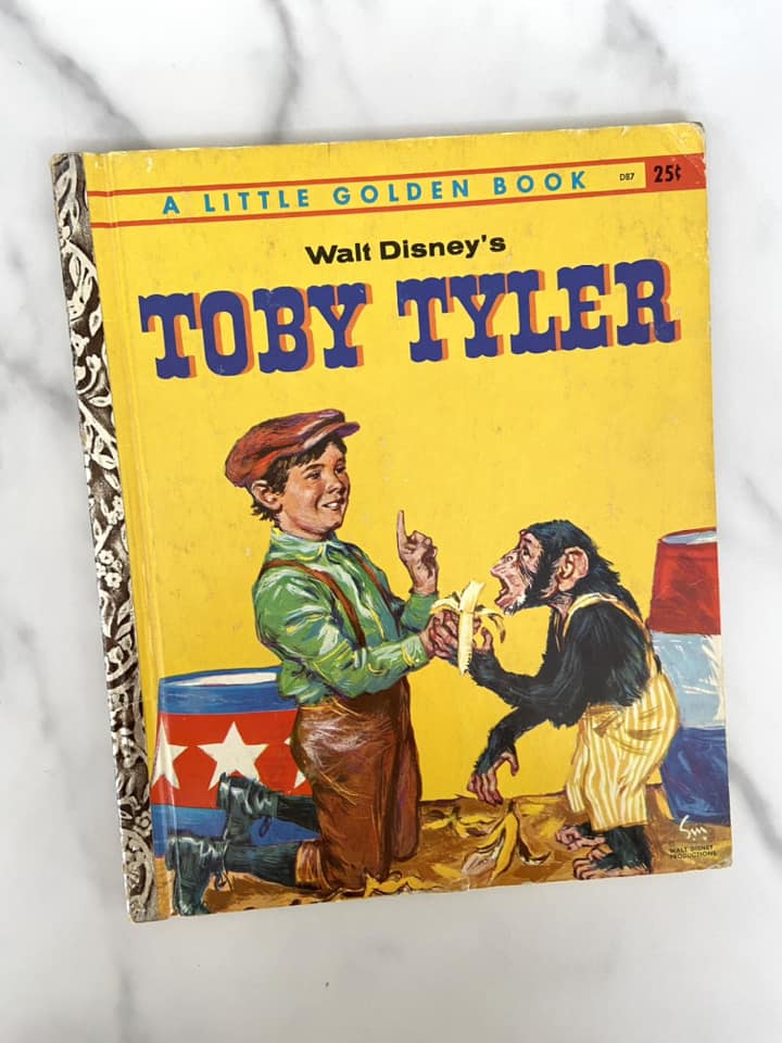 #030124 Toby Tyler Little Golden Book