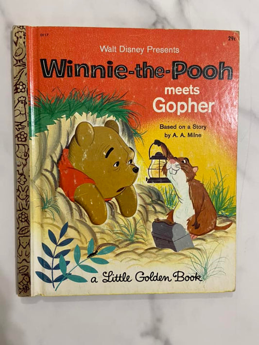 #032224 Little Golden Book Winnie-The-Pooh *First Edition