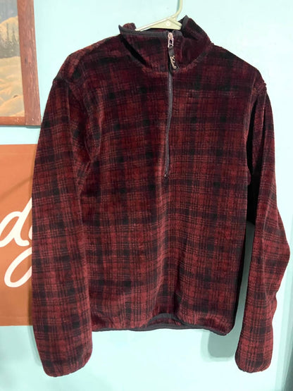 #010525 Vintage Woolrich Plaid Pullover Men's Pullover Sweater