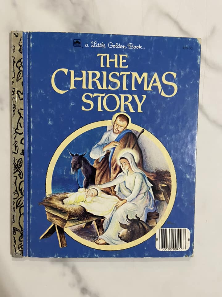 #032224 The Christmas Story Little Golden Book