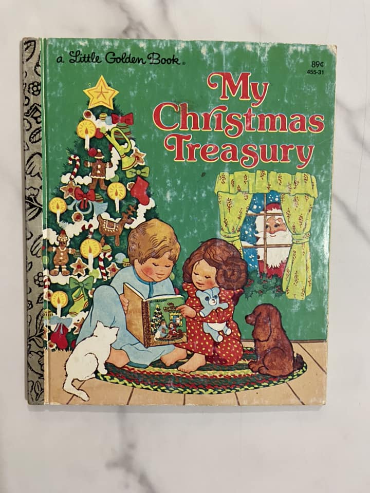 #032224 My Christmas Treasury Book Little Golden Book